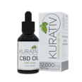 Kurativ CBD Oil THC-Free Unflavored 12000mg