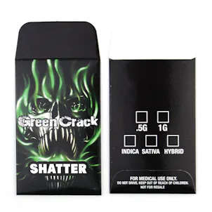 Photo of 25 Green Crack Shatter Labels Premium Concentrate Packaging Extract Envelopes #096