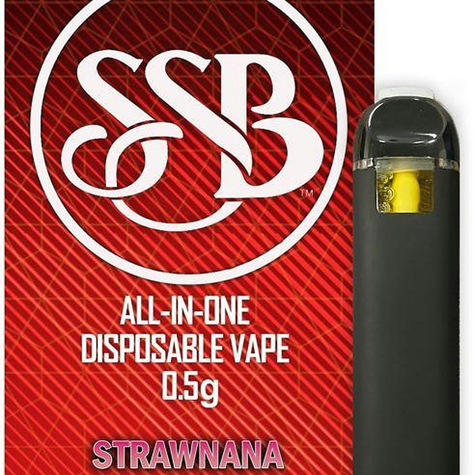 Southern Sky Brands Strawnana Disposable Vape 0.5g (58 THC, 26.8 CBD