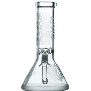 Photo of 11.5" "Tree of Life Sandblasted" Beaker Bong