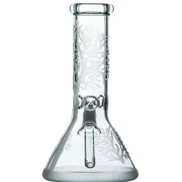 Photo of 11.5" "Tree of Life Sandblasted" Beaker Bong