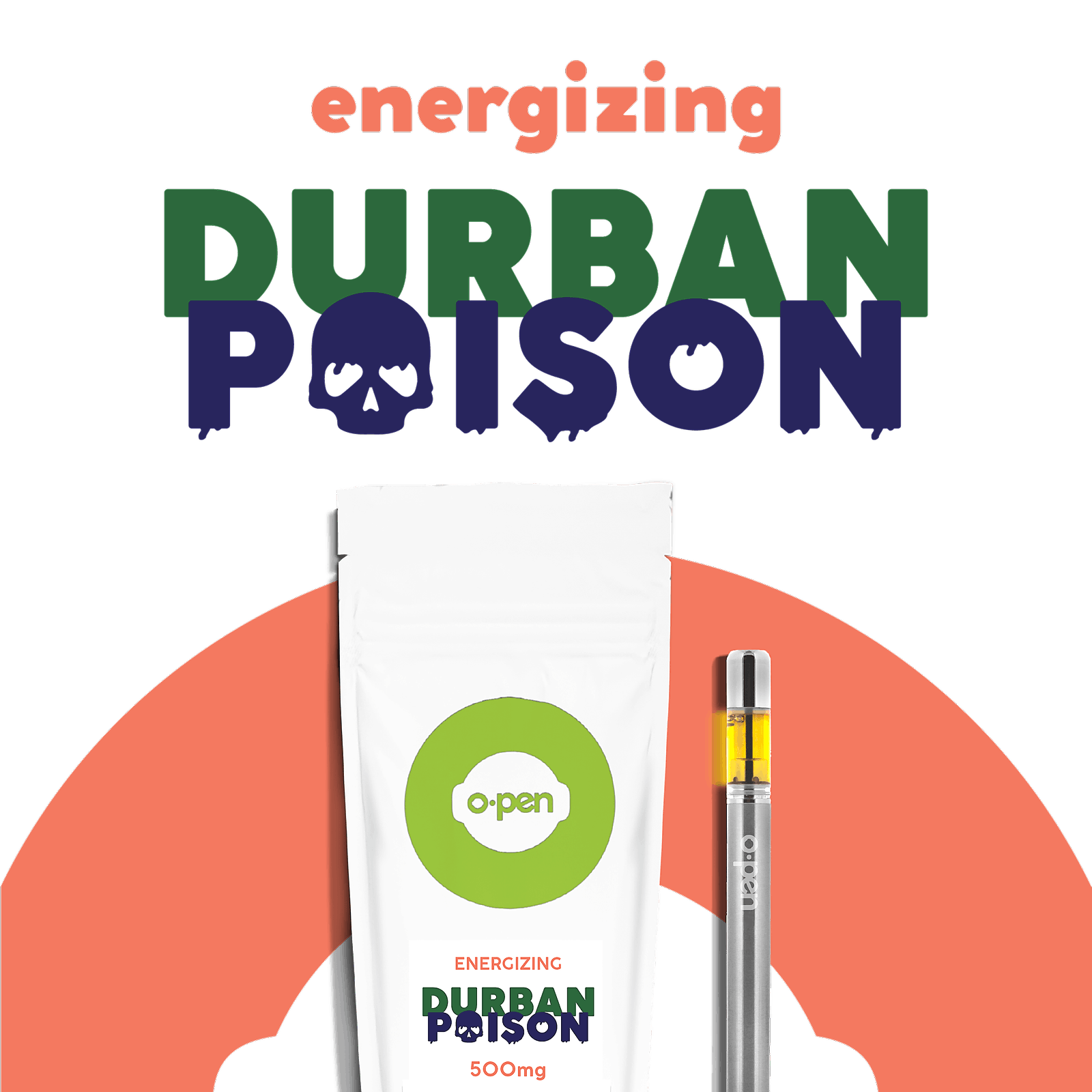 O.pen O.pen MICRO Durban Poison (Energizing) 500mg Leafly