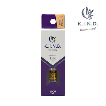 Photo of K.I.N.D. Resin FS Sour Diesel Cartridge 1000mg