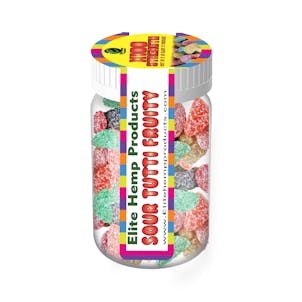 Photo of Hemp Based Fruits Shape Sour Gummies