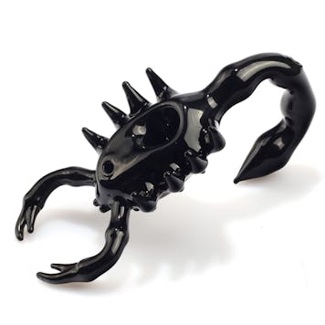 Photo of 5.9"Large Scorpion Glass Pipe