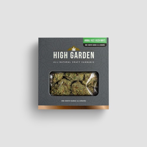 High Garden Animal Face X Kush Mints 3.5G Indica Flower Leafly