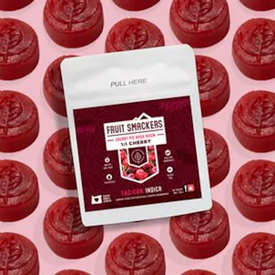 Photo of 100mg Fruit Smacker 10pk - 1 - 1 Cherry (Cherry Pie Hash Rosin) - Indica