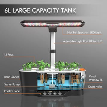 Photo of Spider Farmer® Smart G12 Hydroponics Growing System