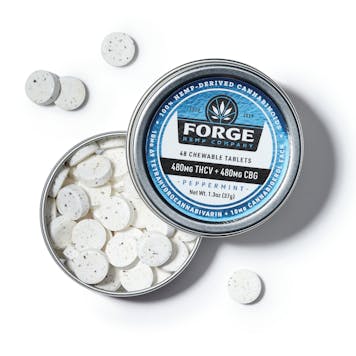 Photo of THCV + CBG Chewable Tablets – Peppermint