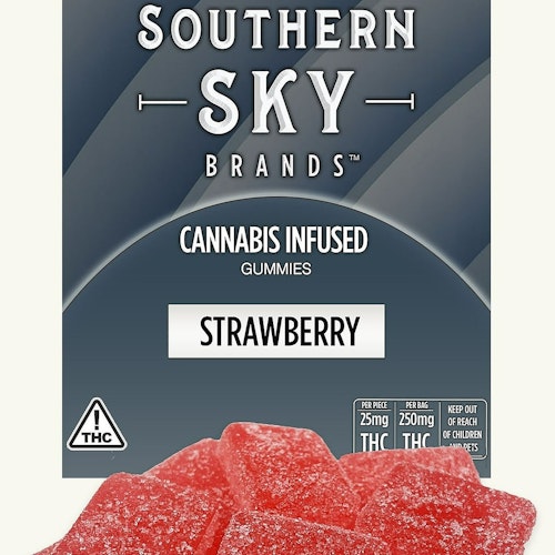 Strawberry Gummies (250mg THC)