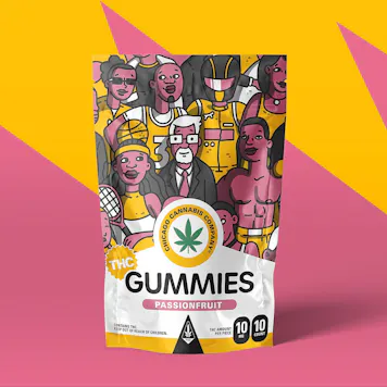 Photo of Chicago Cannabis Company 10mg THC Passionfruit Gummies