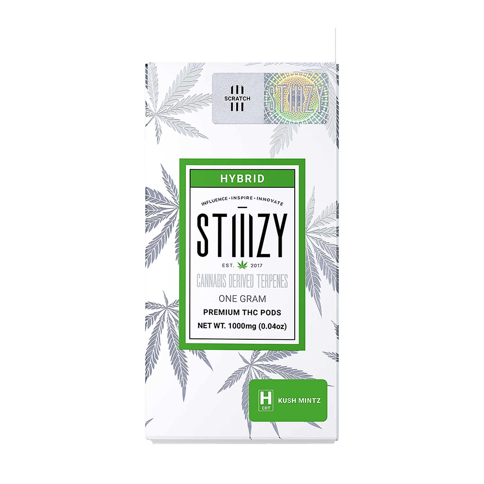 STIIIZY KUSH MINTZ CANNABIS DERIVED TERPENES POD 1G Leafly
