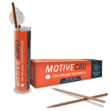 Photo of MOTIVE TOOTHPICKS 250MG CBD