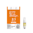 Product image for Care By Design | 2:1 Full Spectrum Vape Cartridge 0.5 Grams