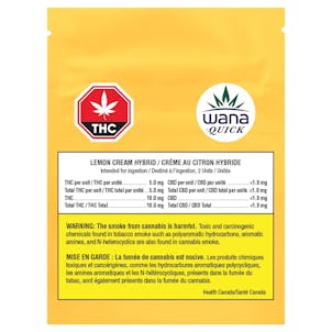 Photo of Wana Quick Lemon Cream Hybrid