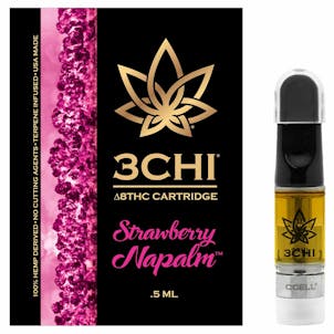 Photo of Delta 8 Vape Cartridge - Strawberry Napalm - 0.5ml