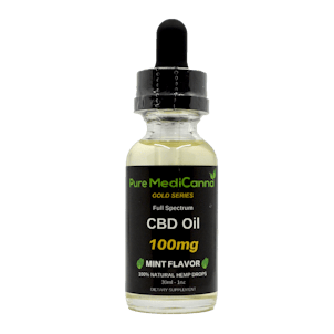 Photo of Full Spectrum Gold Series 100mg CBD Tincture