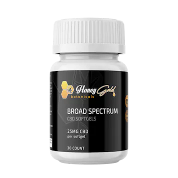 Photo of 25mg Broad Spectrum softgels