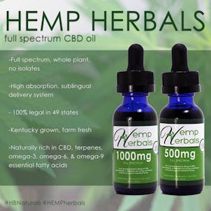Photo of 1000mg Hemp Herbals CBD Oil
