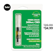Product image for CBD Vaporizer Pen Cartridge Green Crack 300mg