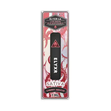 Photo of Live Resin Delta 8 Disposable 1 Gram (1000mg) | Sativa ~ Cherry Abascus