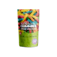 Product image for R.A. Royal Gummies: Broad Spectrum CBD Squiggly Worms Gummy Pouch (150MG)
