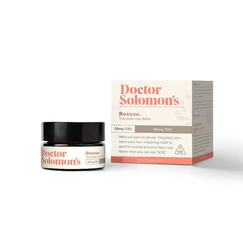 Doctor Solomon's Doctor Solomon's Rescue THC Rich Transdermal Balm