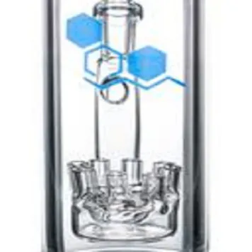 Photo of 10" Skinny Neck Sprinkler Puck Bong