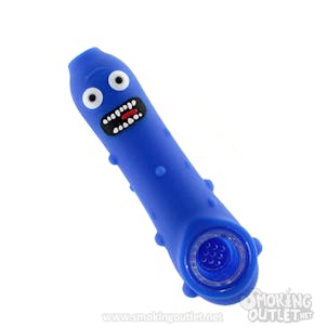 Photo of 4.75" Pickle Rick Silicone Spoon Pipe