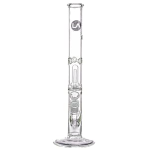 Photo of LA Pipes 12” Single Showerhead Perc Straight Tube Bong