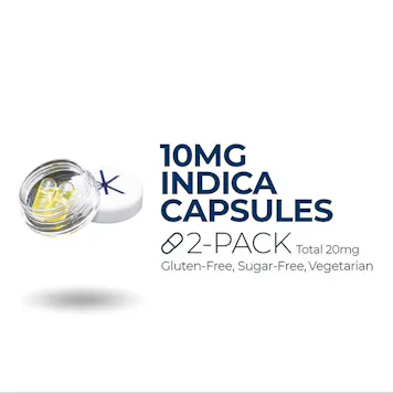 Photo of BODY (Indica) 20mg (10mg each) - 2pk Capsules