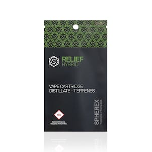 Photo of RELIEF Hybrid 1,000 mg Vape Cartridge