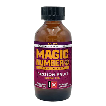 Photo of Passion Fruit Sativa Mega Drops - Live Resin 1000mg