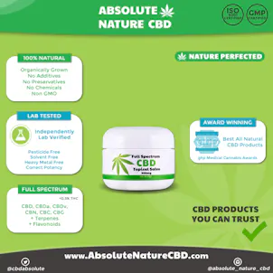 Photo of Full Spectrum CBD Topical Salve – 500mg CBD