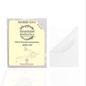 Photo of 50mg FECO Transdermal Patch