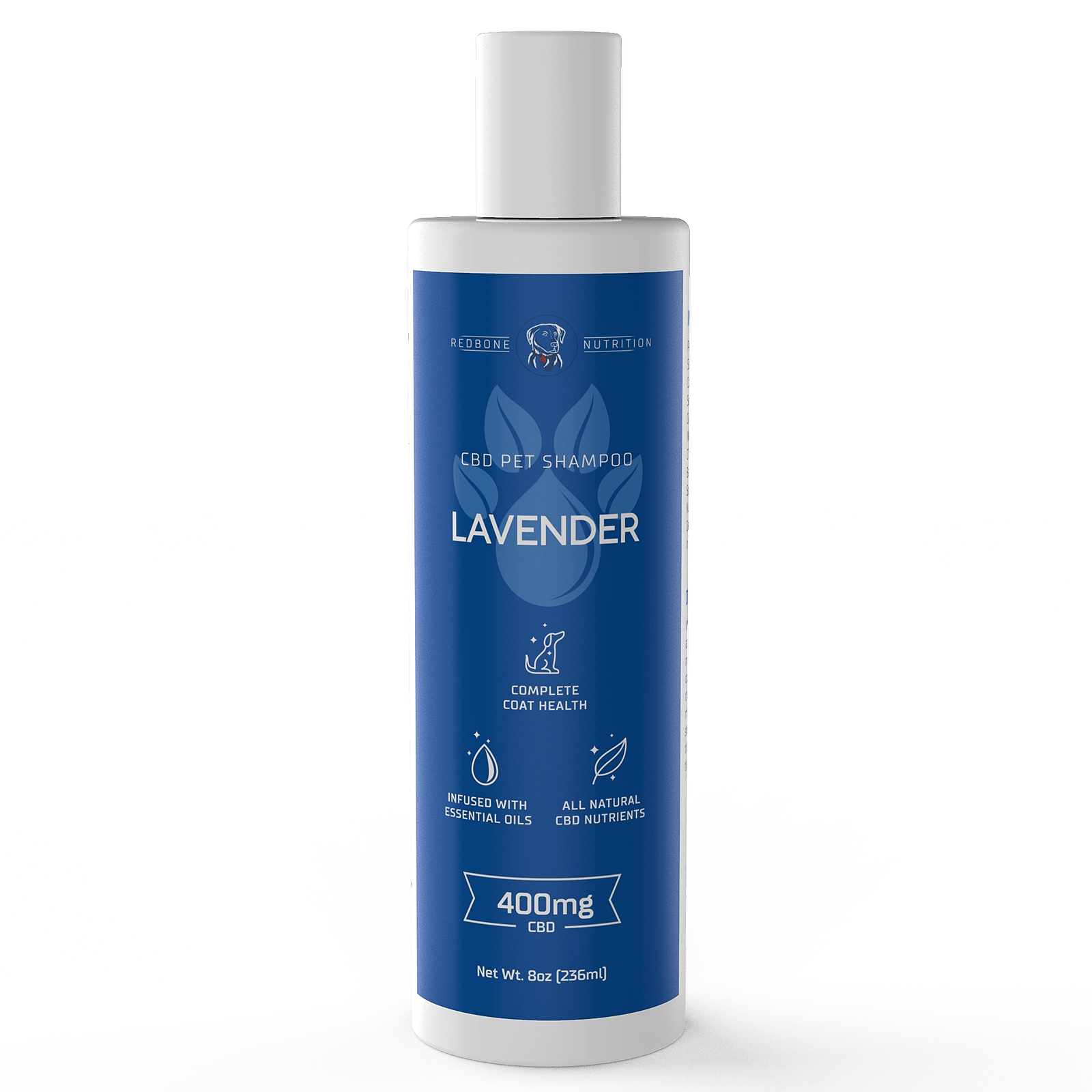 Redbone Nutrition Redbone Nutrition CBD Lavender Shampoo 400mg Leafly