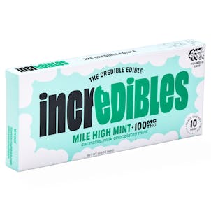 Photo of incredibles - Mile High Mint - Chocolate - 100mg