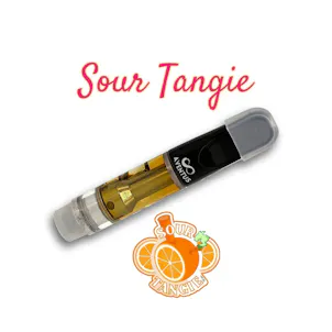 Photo of AVENTUS8 THC SOUR TANGIE ORANGE FULL SPECTRUM 510 THREAD VAPE CARTRIDGE 1000MG 1 GRAM