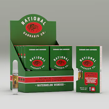 Watermelon Wonder 1g Flavored Cart. Hybrid
