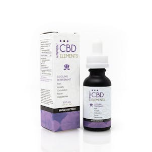 Photo of CBD Elements Tincture Peppermint - 500MG