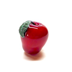 Photo of Deluxe Candy Red Apple Pipe with Sparkles Smoking Bowl