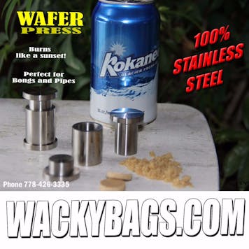 Photo of STAINLESS STEEL POLLEN KEIF | BENCH VISE HAMMER PRESS | NEW 19MM