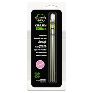 Photo of STRAWNANA 300 mg CBD Disposable Vape Pen