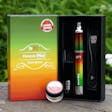 Product image for Special Edition Rasta Yocan Evolve Plus with 1g Strawberry Cough CBD Shatter