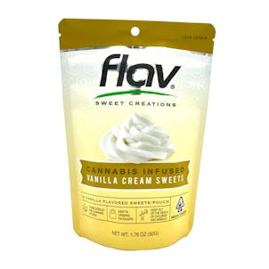 Product image for Vanilla Cream Sweets 100mg 10-Pack