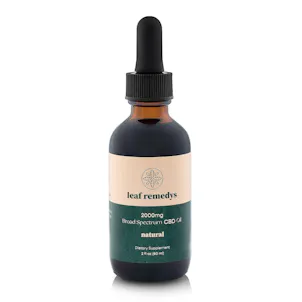 Photo of 60ML Broad Spectrum CBD tincture- 2000mg