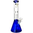 Product image for Diamond Glass 14" Mansion Bong Blue