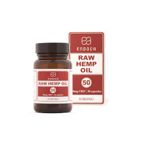 Photo of RAW Capsules 1500mg of CBD + CBDa (15%)