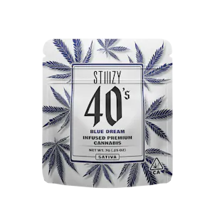 Photo of BLUE DREAM 40's INFUSED MYLAR 7G