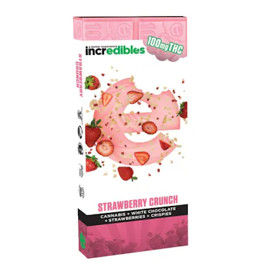 Strawberry Crunch Chocolate Bar 1000mg